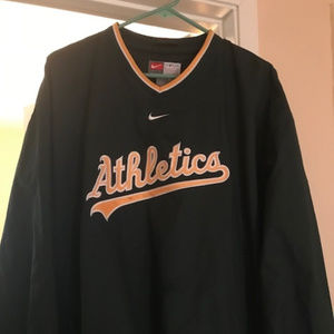Nike Oakland Athletics Pull Over Jacket